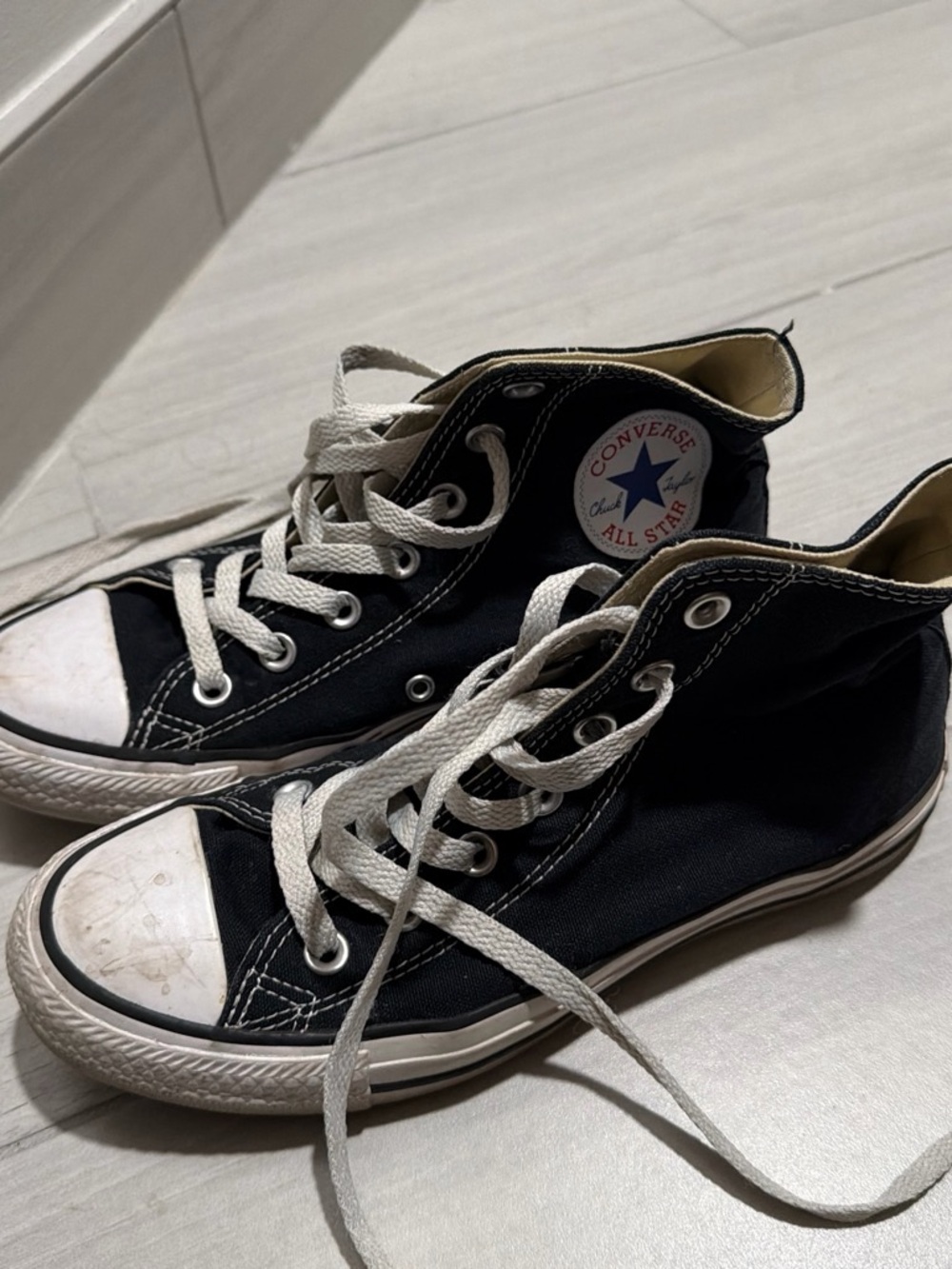 Converse All Star Black Canvas High-Top Sneakers